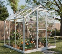 afbeelding tuinkas Mary 1 wit