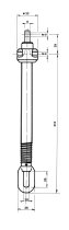 spindel raamopener 24 cm.