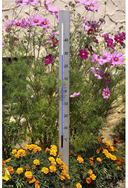 design tuinthermometer