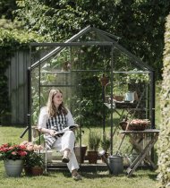 tuinkas Kate 3 groengrijs