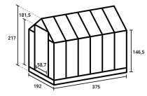 tuinkas Kate 4 maten