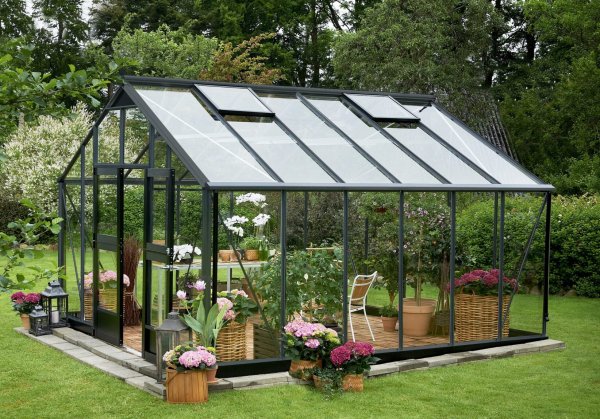 afbeelding Gartner tuinkas 162 antraciet