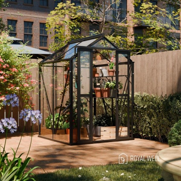 afbeelding tuinkasje Anne-1_zwart