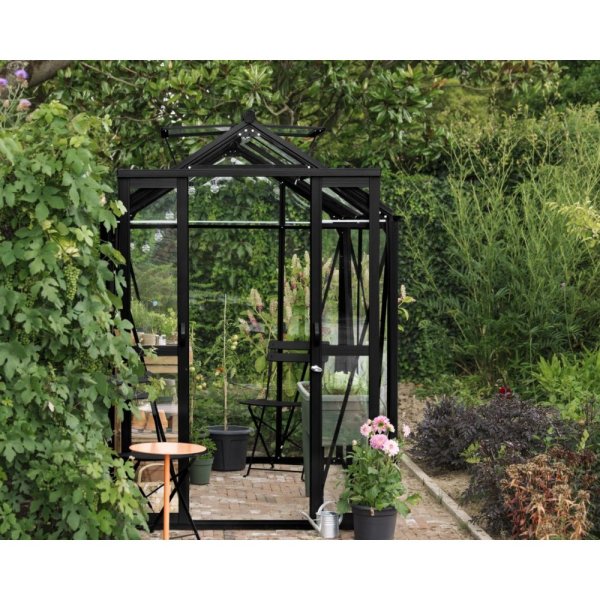 afbeelding tuinkas Anne 3 zwart