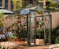 afbeelding tuinkas Anne 3 groengrijs