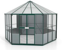 afbeelding aanzicht voliere Circus 9000