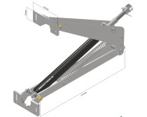 afbeelding Megavent frame aluminium