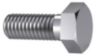 RvS bouten en moeren M6x12 mm.