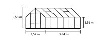 Magnum kas 257x384 cm.